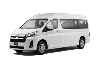 Toyota Hiace for Cabo group shuttle from SJD